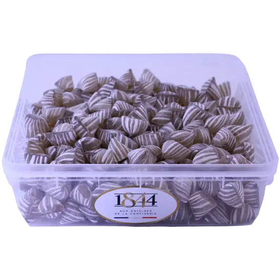 Carpentras Berlingots karamel met fleur de sel uit Camargue 1 kg Verp 12