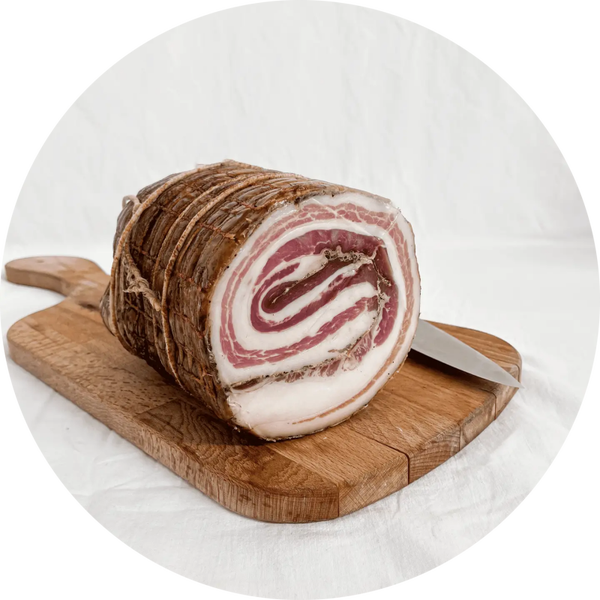 Pancetta Arrotolata - Gerolde Pancetta (1,7kg) Verp 6
