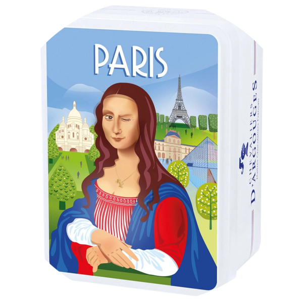 Mona Lisa geschenkdoos met hazelnootpralines in melkchocolade (33%) Verp 24