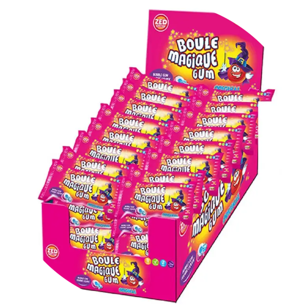 Display 100 stuks Magic Balls - Rode fruitsmaak verp 4