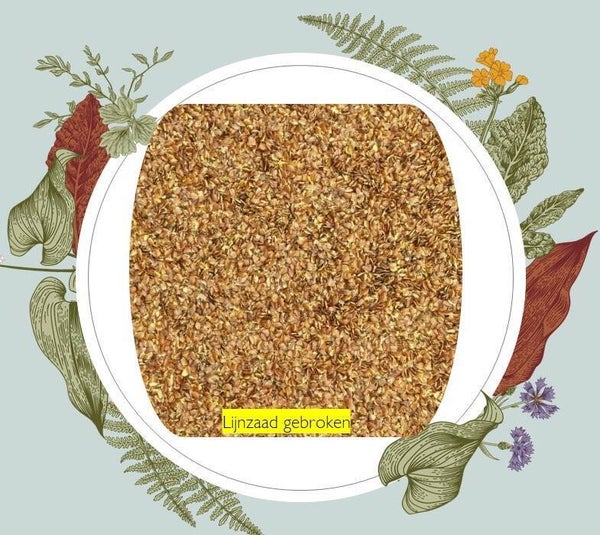 Bio-paradise Lijnzaad gebroken (500g) verp 6