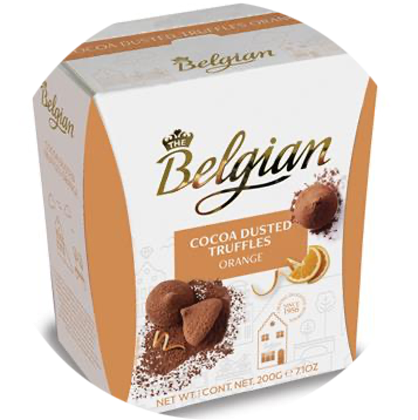 THE BELGIAN CACAOTRUFFELS SINAAS BALLOT. 15X200G Art nr. 37162