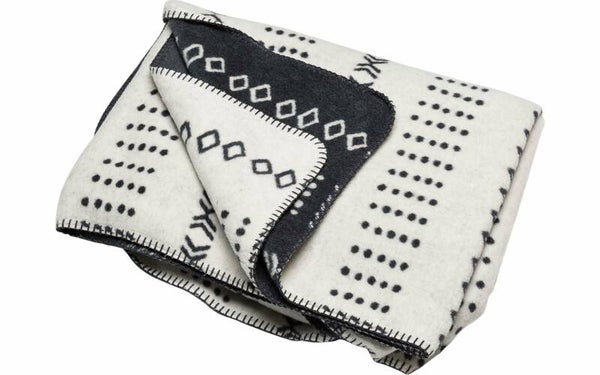 Plaid SAVONA blanket dots