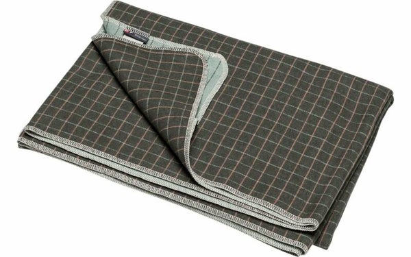 Plaid SILVRETTA flanel katoen ruitjes dark green