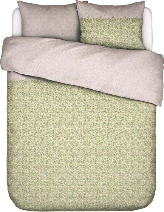 Dekbedovertrek Essenza Levine Duvet Cover Vanilla Katoen Satijn