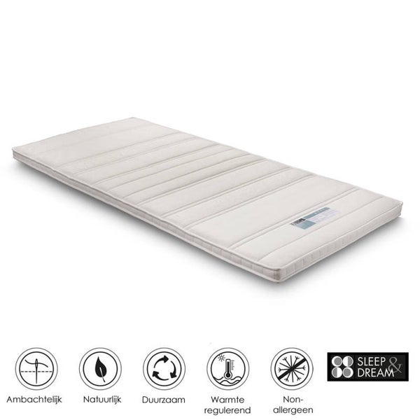 Showmodel Sleep & Dream topdekmatras Saffier 180x200cm