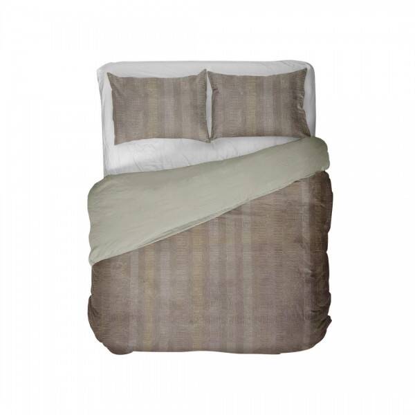 Kayori dekbedovertrek Nezu Groen katoen satijn