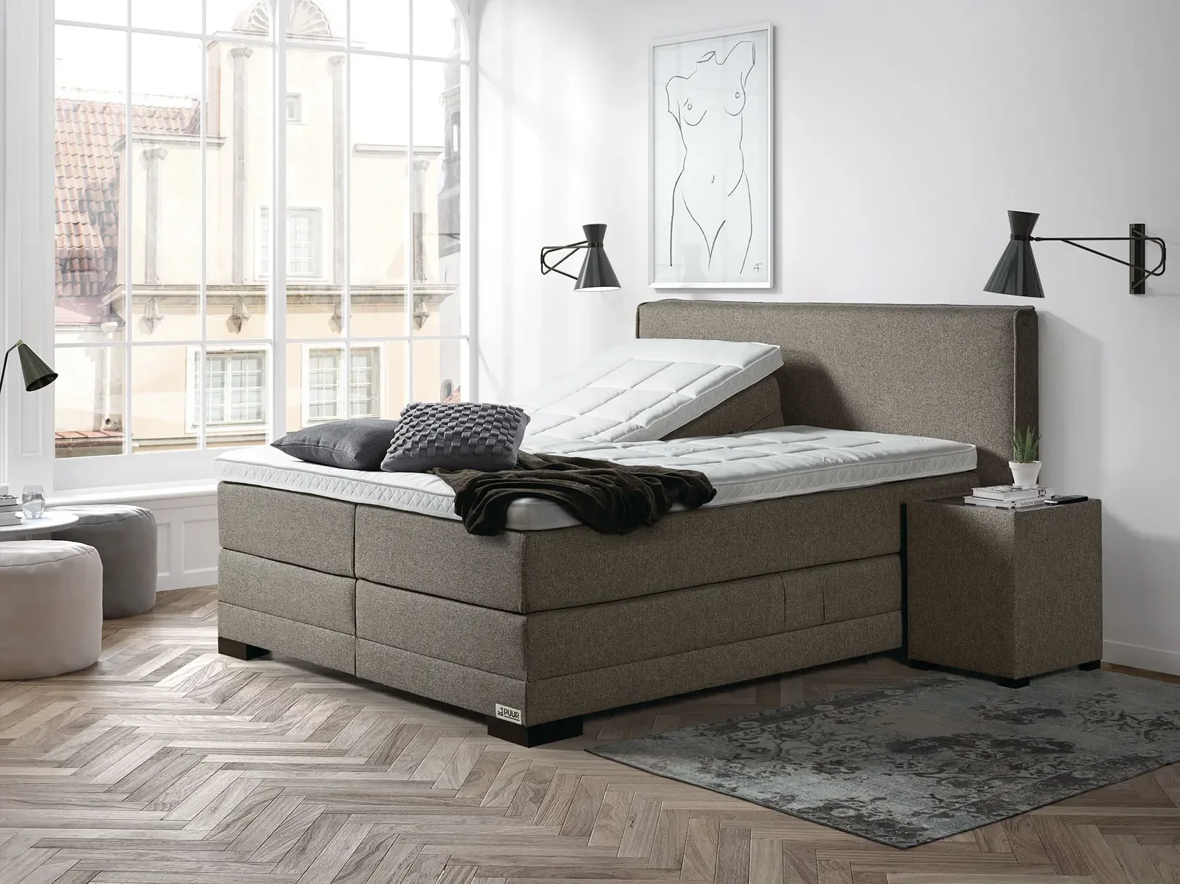 Boxspring Puur Belfast