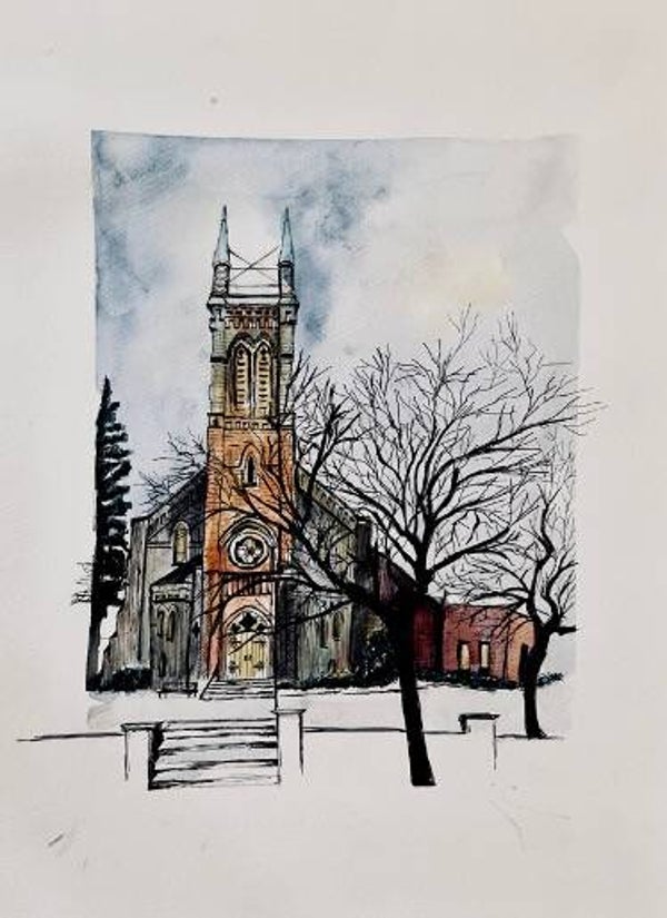 Richmond Hill Presbyterian Church.1880