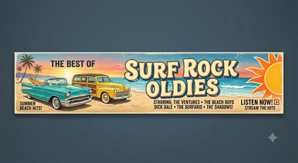 Surf Rock Oldies music