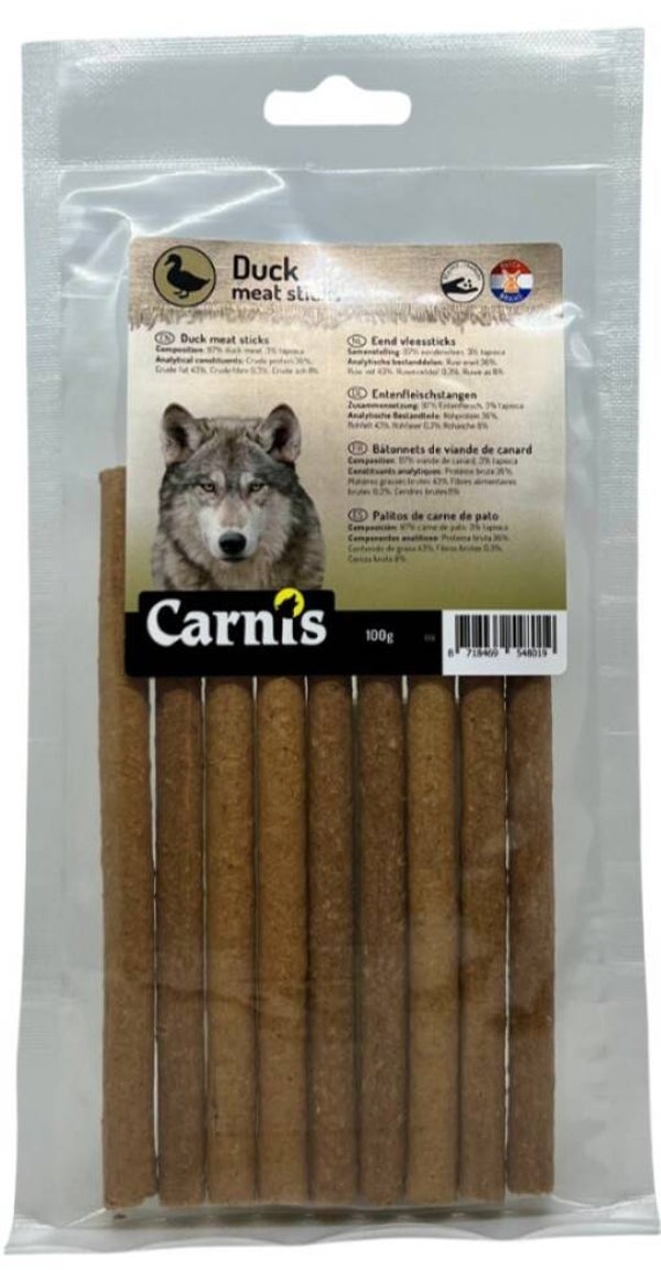 Eend vleessticks 100gr