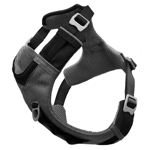 Kurgo Journey Air Harness Kleur:Zwart/Grijs