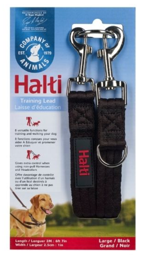 Halti Training Lead Black Large  2M