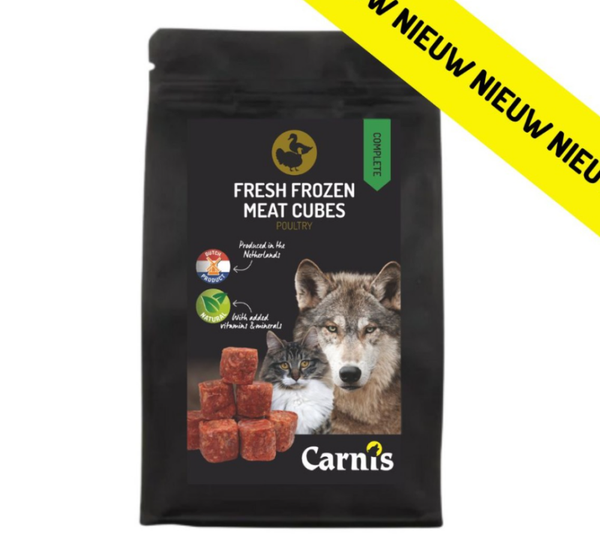 Carnis Cubes Gevogelte compleet 500 gram