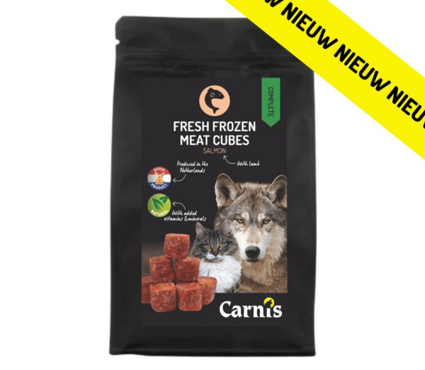 Carnis Cubes Zalm compleet 500 gram