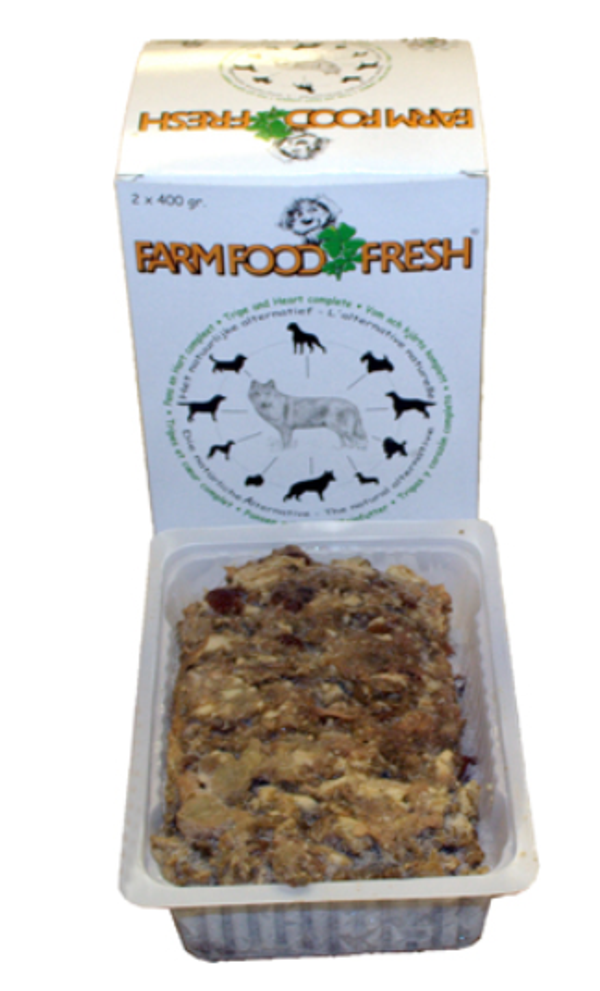 Farm Food Fresh Pens-Hart Bakje 2x400 gram