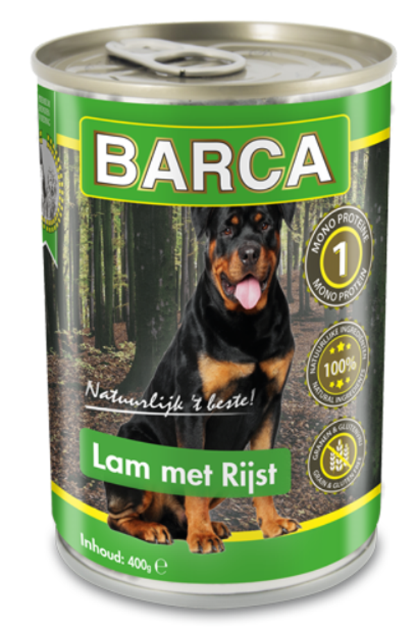 Barca Lam & Rijst 400 Gram