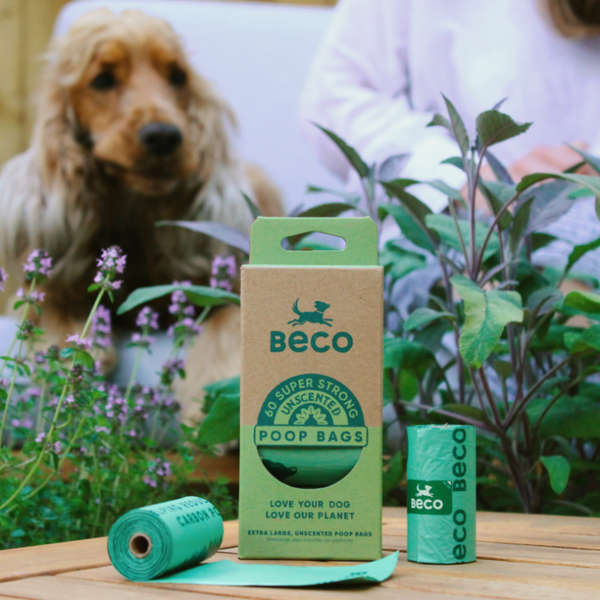 Beco Poop Bags Recycled - Unscented 120 stuks