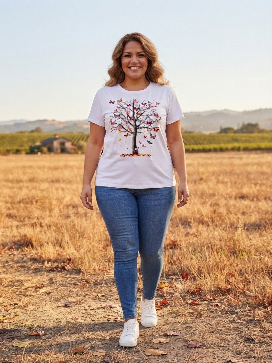 Blusa talla extra 20810
