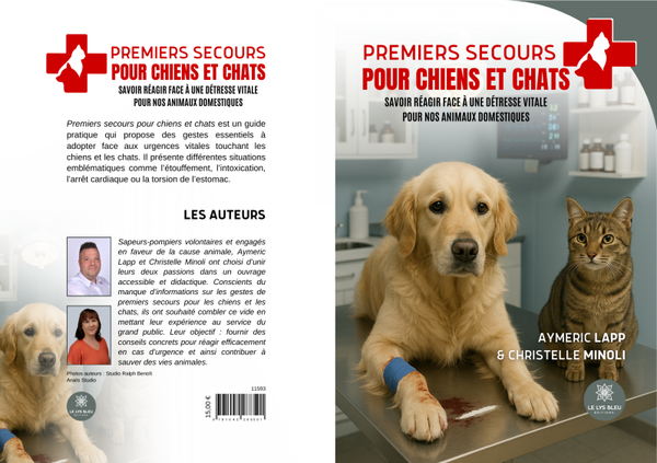 Livre premiers secours canins et félins