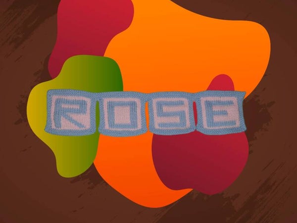 Décoration murale "ROSE"
