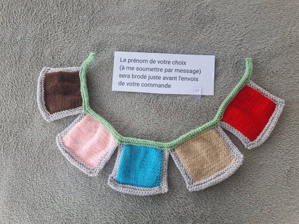 Decoration murale pour un prenom de 5 lettres