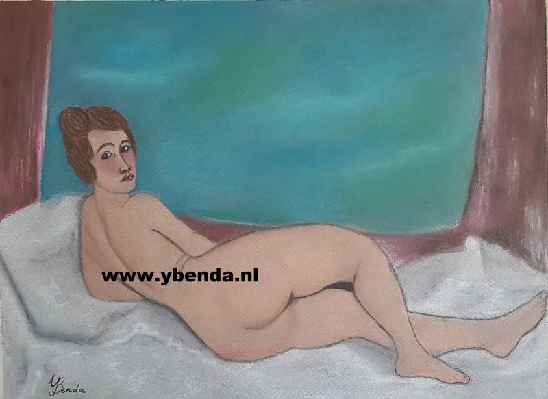 nr 27 Na een schilderij van Modigliani