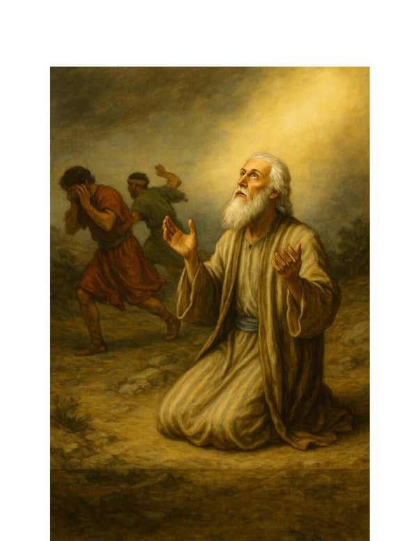 And I, Daniel, alone saw the vision