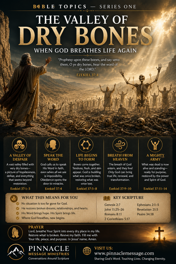 Bible Topics series one - The valley of dry bones
