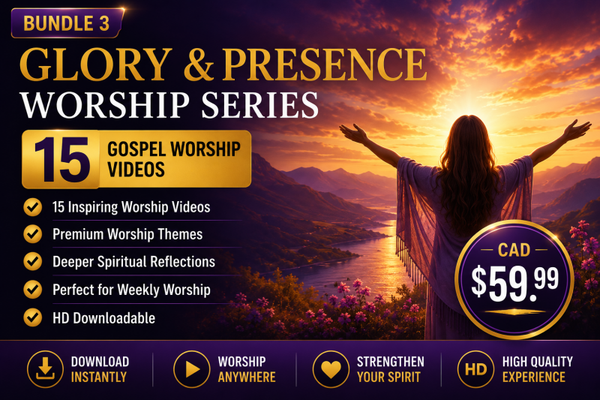 Bundle 3 — Glory & Presence Worship Series