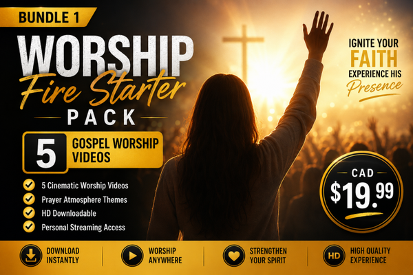 Bundle 1 — Worship Fire Starter Pack