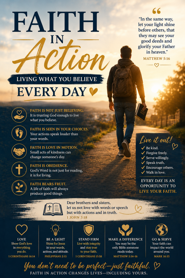 Faith in Action — Living What You Believe Every Day