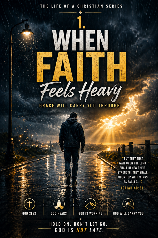 When Faith Feels Heavy - Trusting God in Difficult Seasons