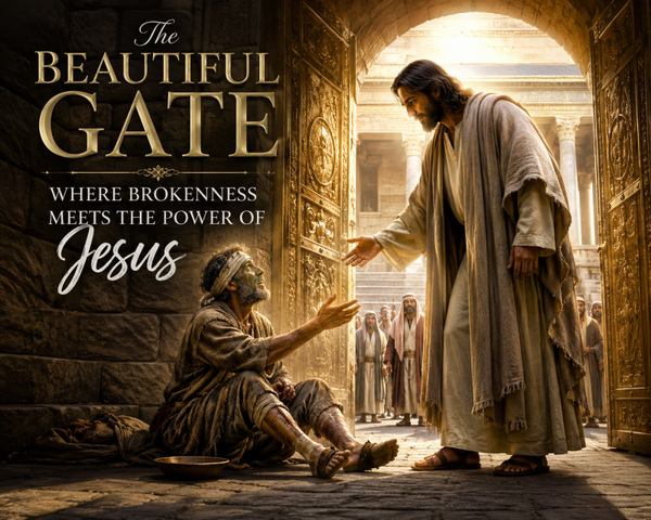 The Beautiful Gate — Where Brokenness Meets the Power of Jesus