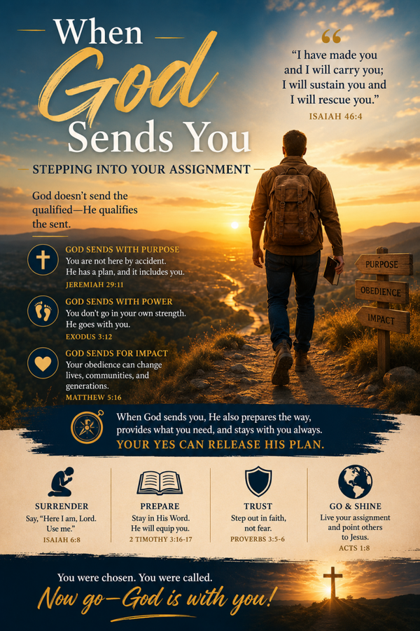 When God Sends You — Stepping Into Your Assignment