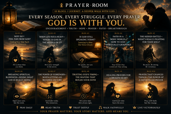 Prayer Room Series — 10 Blogs