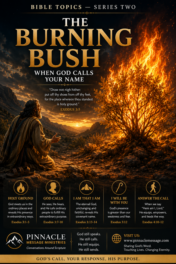 Bible Topics series two -the Burning Bush