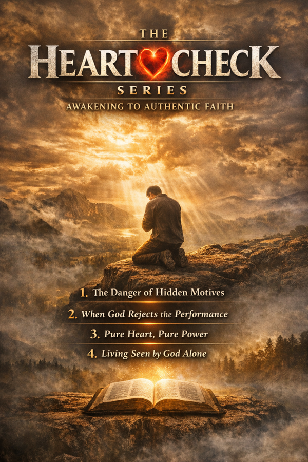THE HEART CHECK SERIES – Vol. 1: When God Searches the Heart”