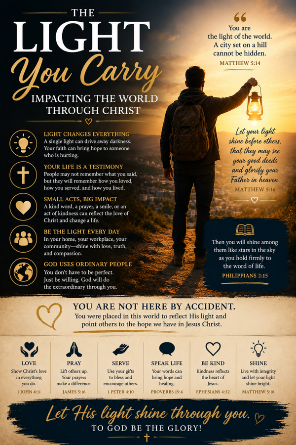 The Light You Carry — Impacting the World Through Christ