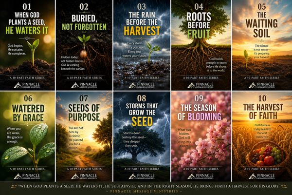 When God Plants a seed, He waters it - Vol 1 Series
