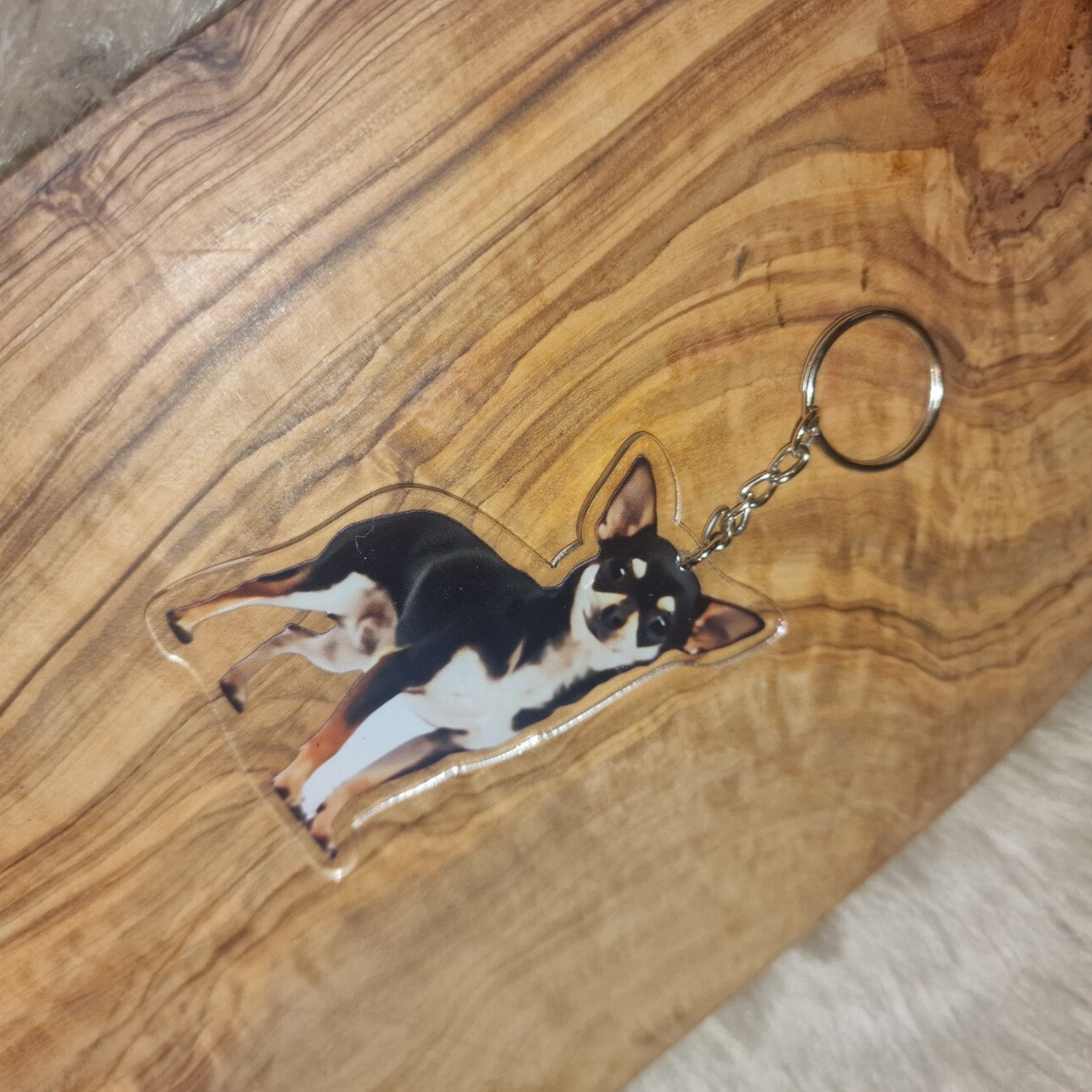 honden sleutel hanger  Chihuahua