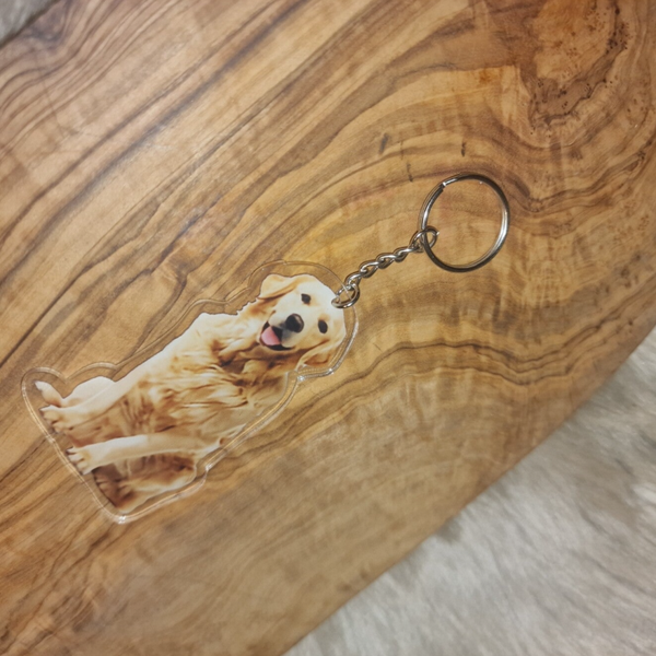 honden sleutel hanger  Golden retriever