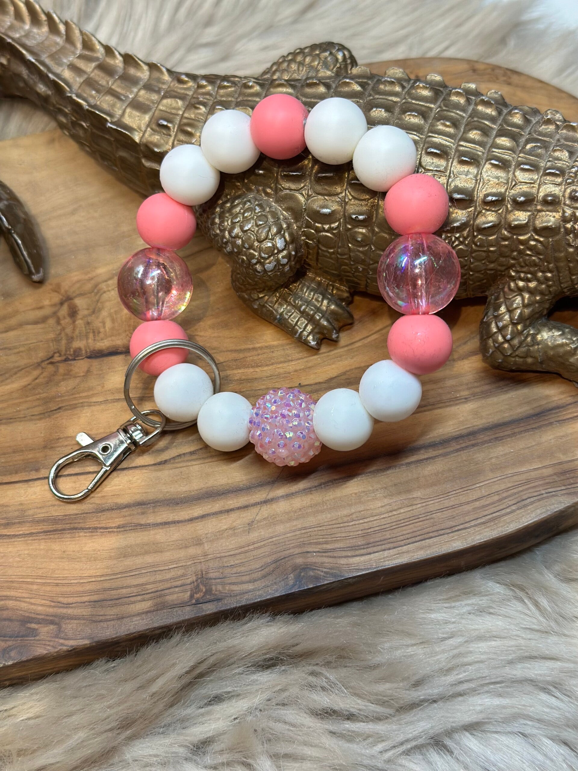 White pink Shining Wrislet