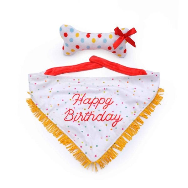 Birthday Bandana and Bone 2-Pack
