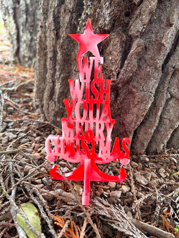 We wish you a merry christmas