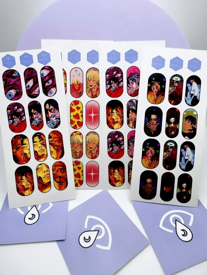 Waterslide Nail Decals