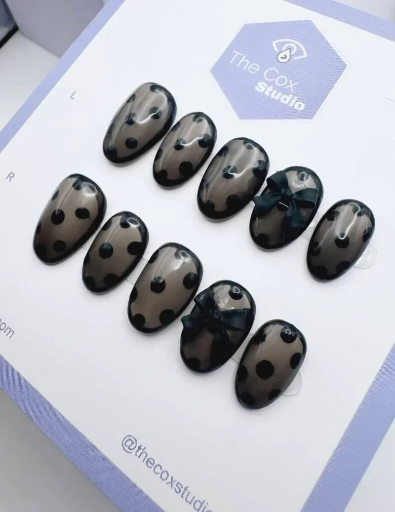 Detailed custom nail set