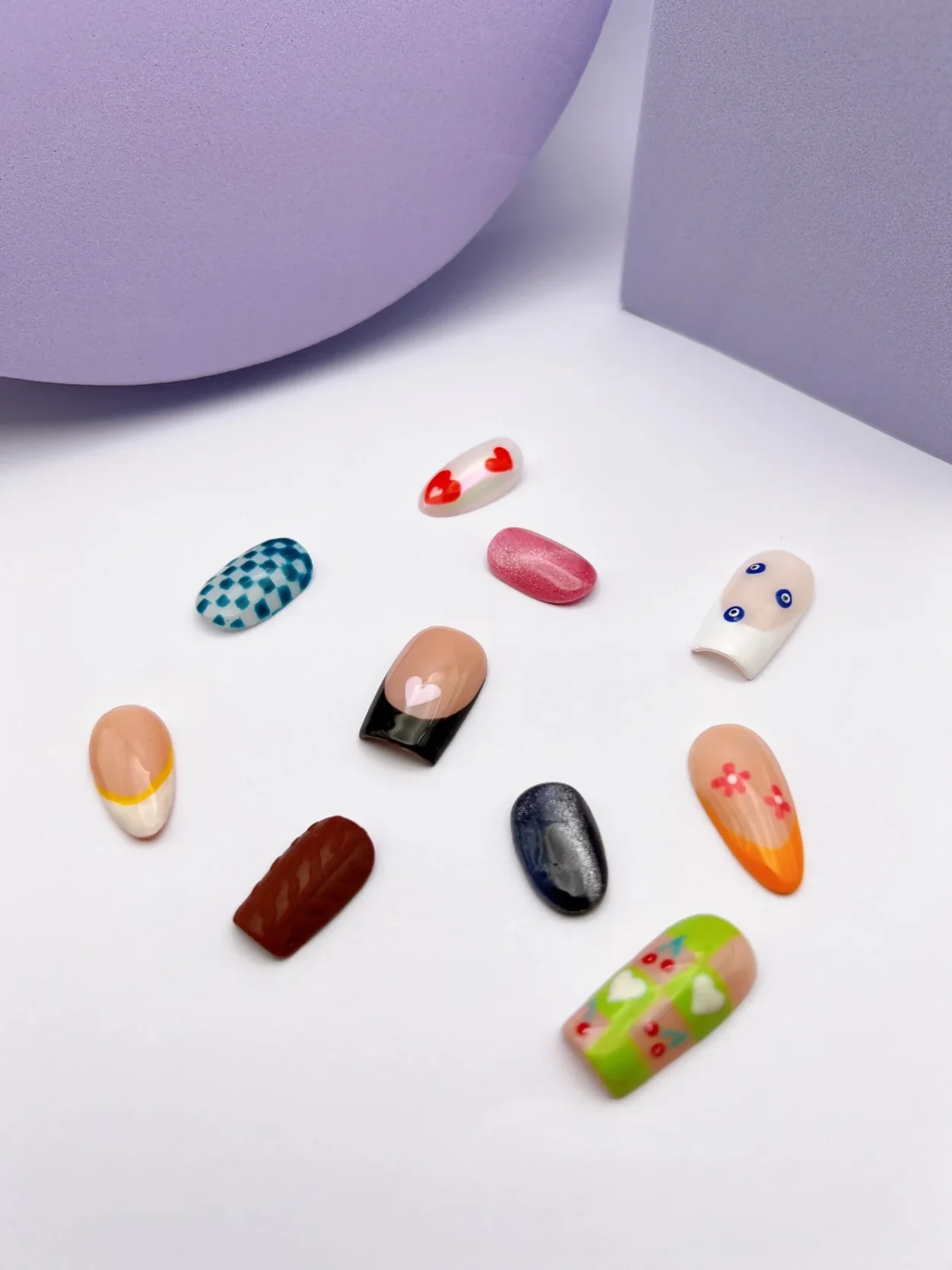 Nail by nail custom set