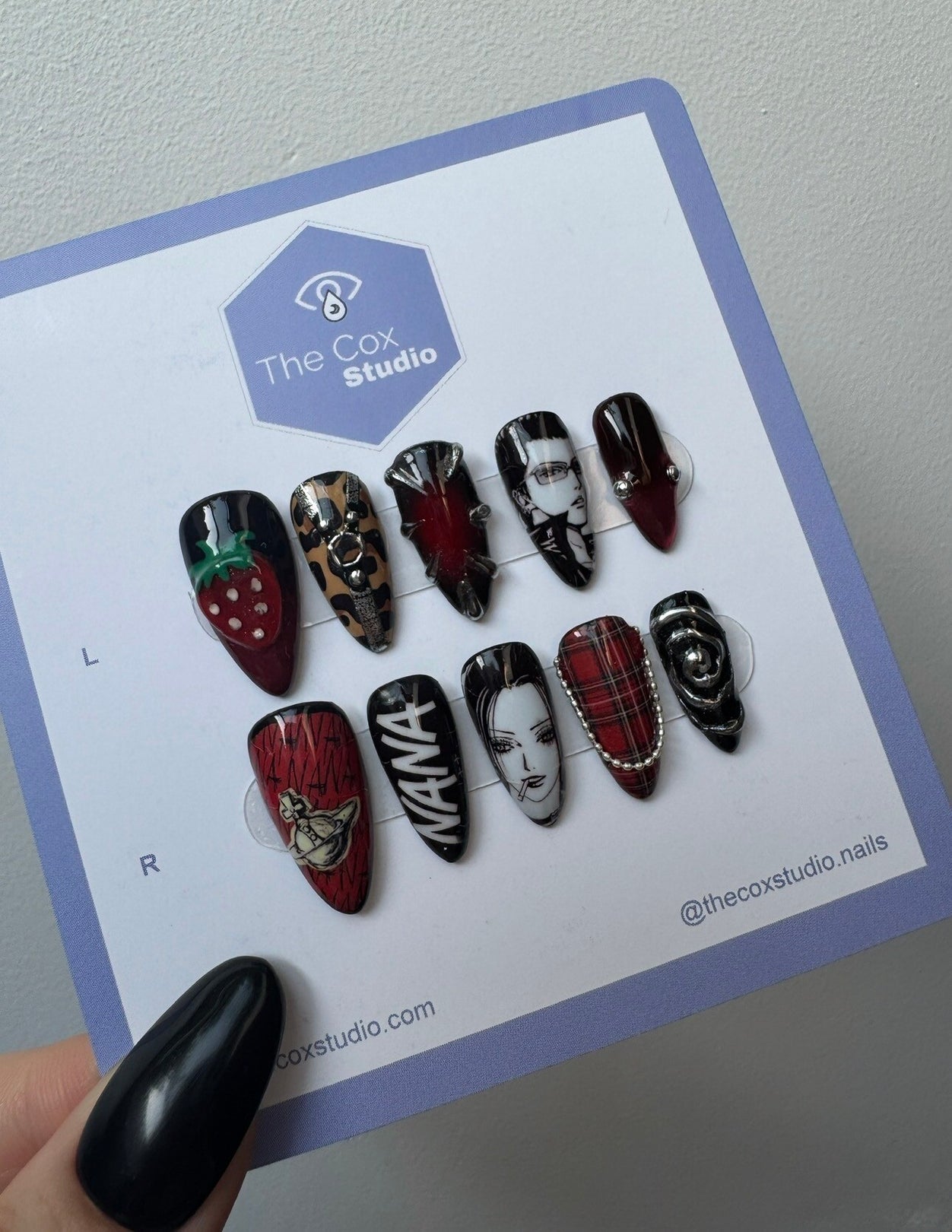 Extreme custom nail set
