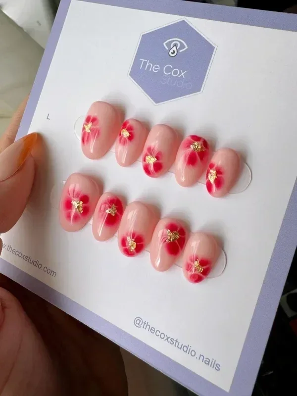 Custom nail set from The Showroom